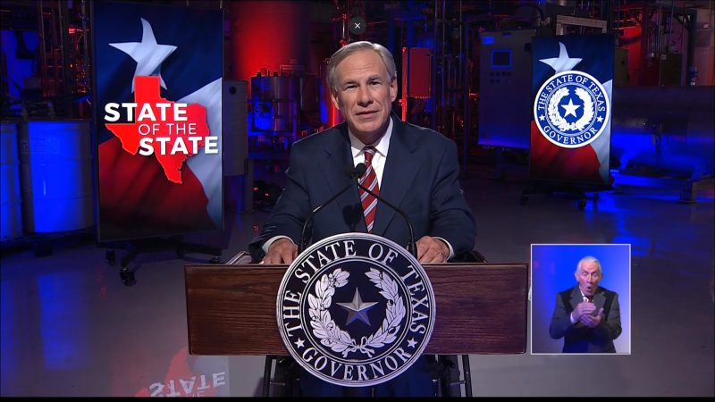 No Mention of Tax Relief in Abbott State of State