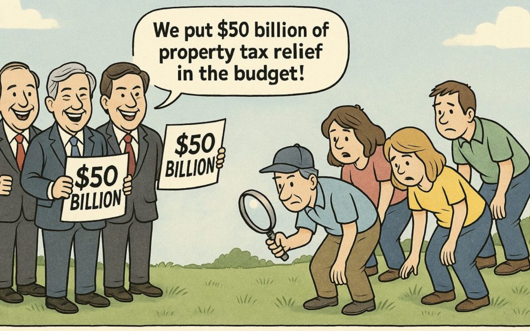 Explainer: Did the Texas Legislature Really Spend $51 billion On Property Tax Relief This Session?