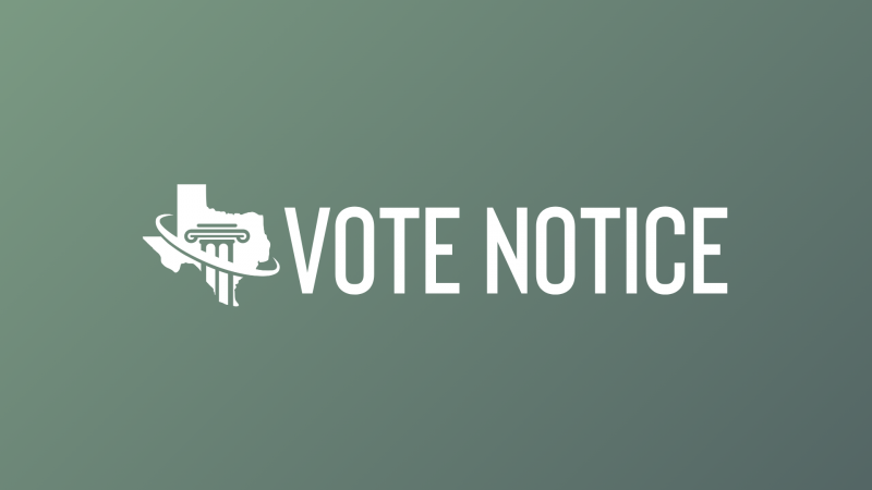 Vote Notice 5.31.2025