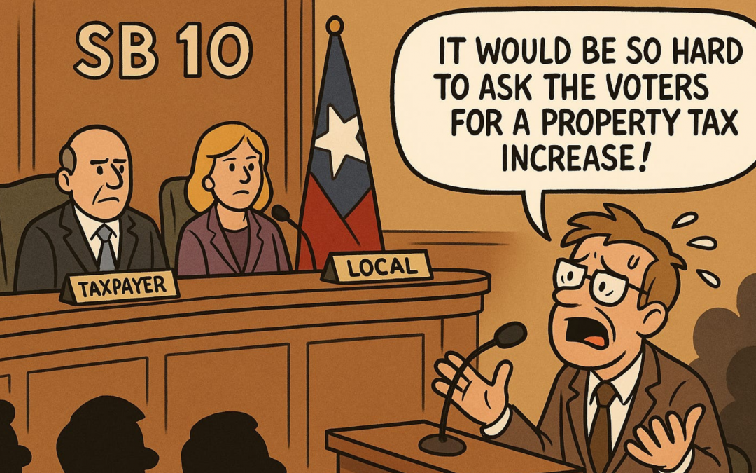 Local Politicians Oppose Asking Texans Permission to Increase Property Taxes