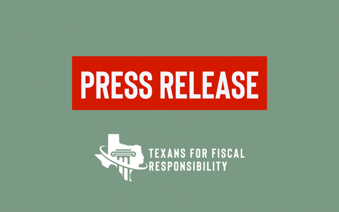 Texans for Fiscal Responsibility Announces Destin Sensky as Executive Director