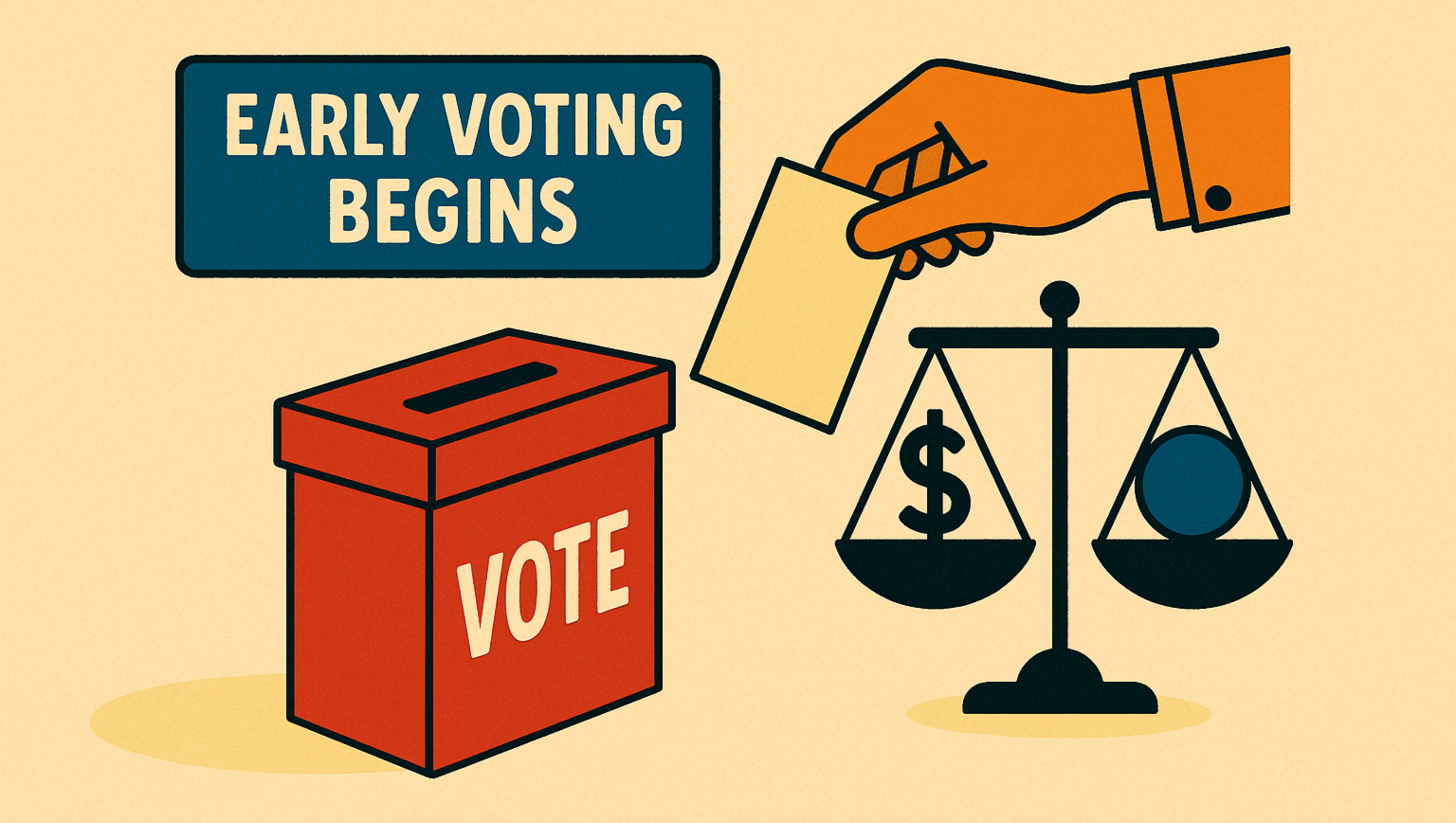 Early Voting Begins: Taxpayers, It’s Time to Weigh In