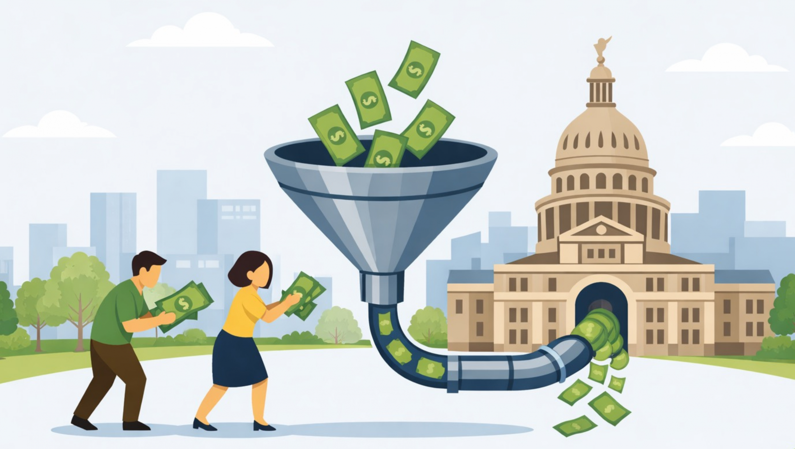 A Decade of Government Growth: State Budget Surpluses