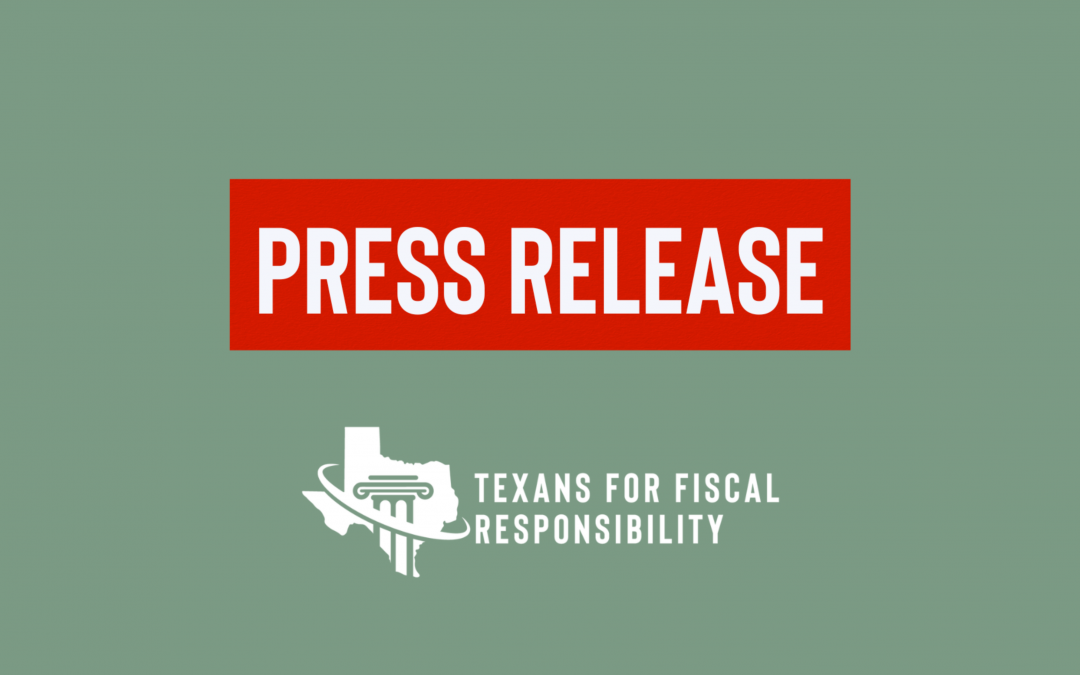 TFR Calls for Entirety of Federal Reimbursement to be Returned to Taxpayers
